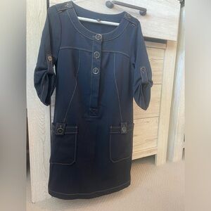 Brooklyn Industries Mini Dress I Size M I Navy Blue